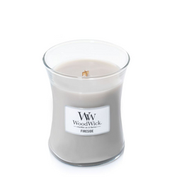 Woodwick Fireside Medium Hourglass Scented Candle