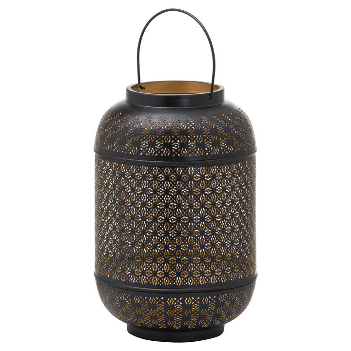 Medium Glowray Marrakesh Dome Lantern Black