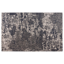 Saturn Large Abstract Rug Grey