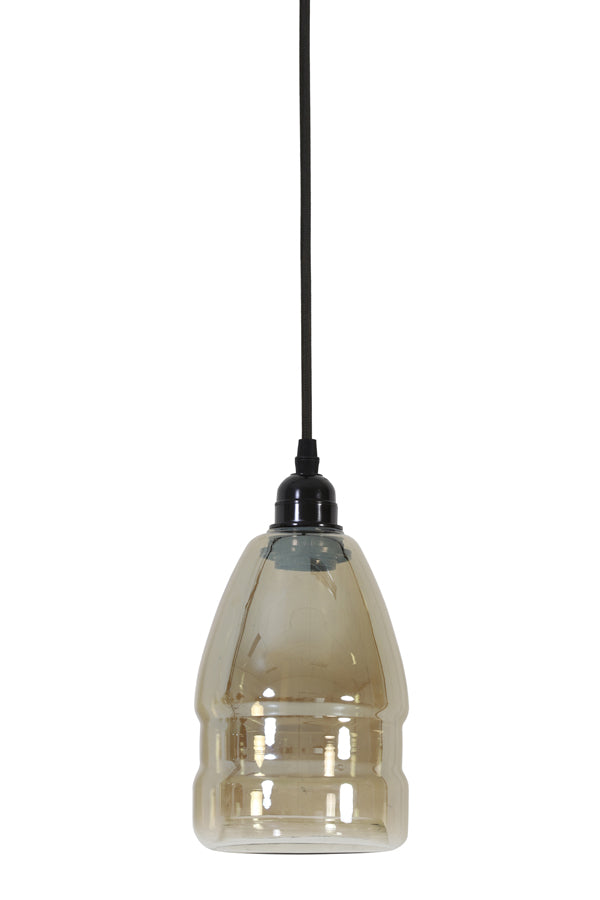 MATYLDA Glass Metallic Hanging Ceiling Lamp