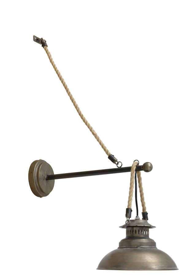 ARKLOW Rope Wall Lamp Bronze