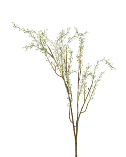 Willow Spray Artificial Greenery & Fluffy Buds Plant