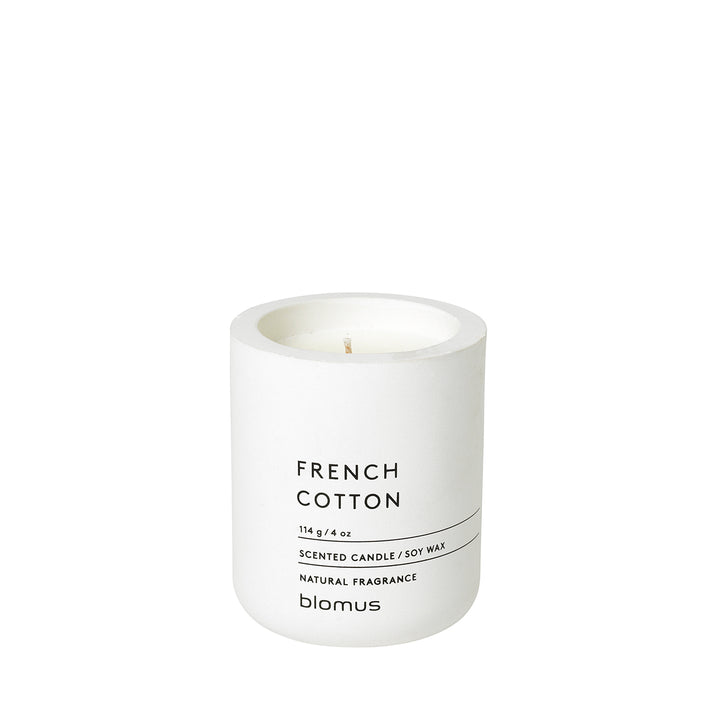 Blomus FRAGA French Cotton Scented Candle Lily White - Small