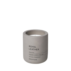 Blomus FRAGA Royal Leather Scented Candle Satellite - Small