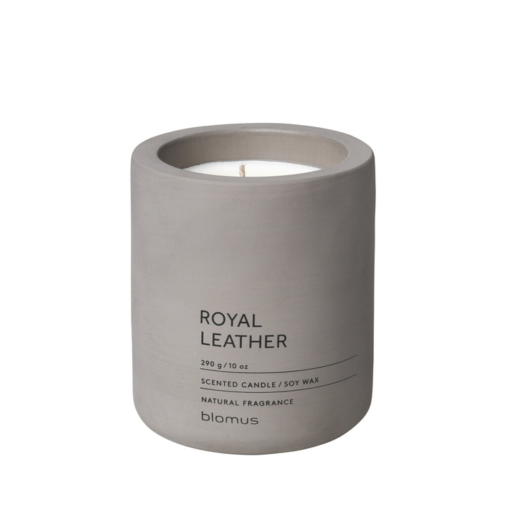 Blomus FRAGA Royal Leather Scented Candle Satellite - Large