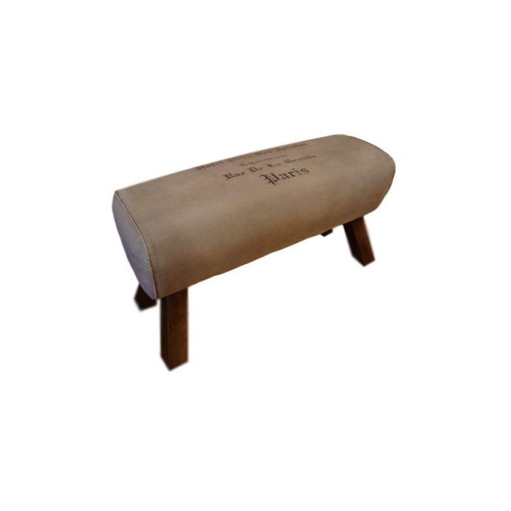 Canvas Bench Seat Pommel Horse Style Paris Print