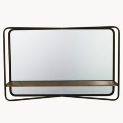 Granville Iron Landscape Wall Mirror