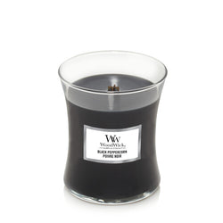 Woodwick Black Peppercorn Medium Hourglass Scented Candle