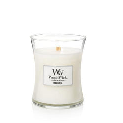 Woodwick Magnolia Medium Hourglass Scented Candle