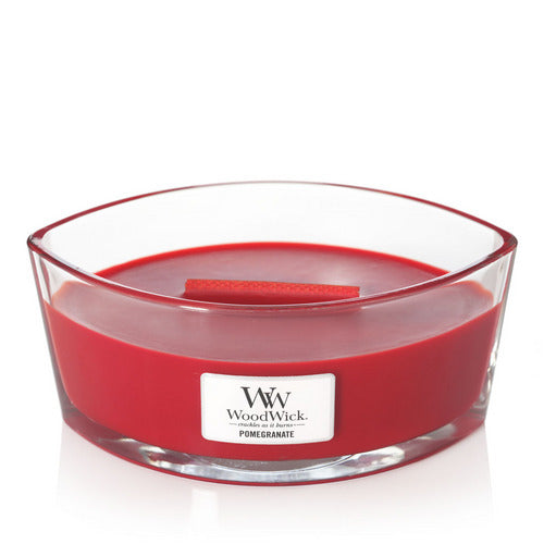 Woodwick Pomegranate Hearthwick Ellipse Scented Candle