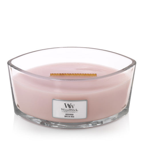 Woodwick Rosewood Hearthwick Ellipse Scented Candle