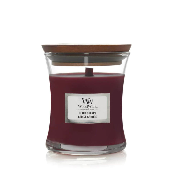 Woodwick Black Cherry Hourglass Scented Candle