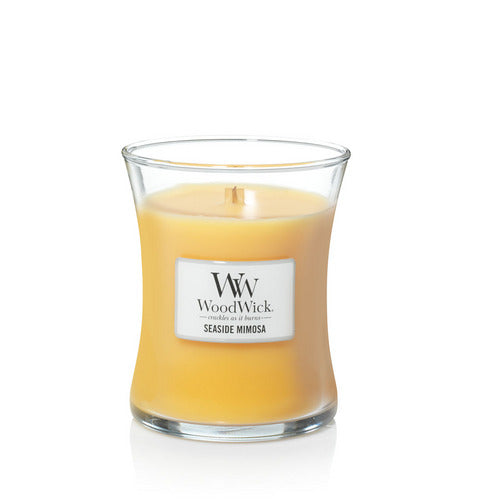 Woodwick Seaside Mimosa Medium Hourglass Scented Candle